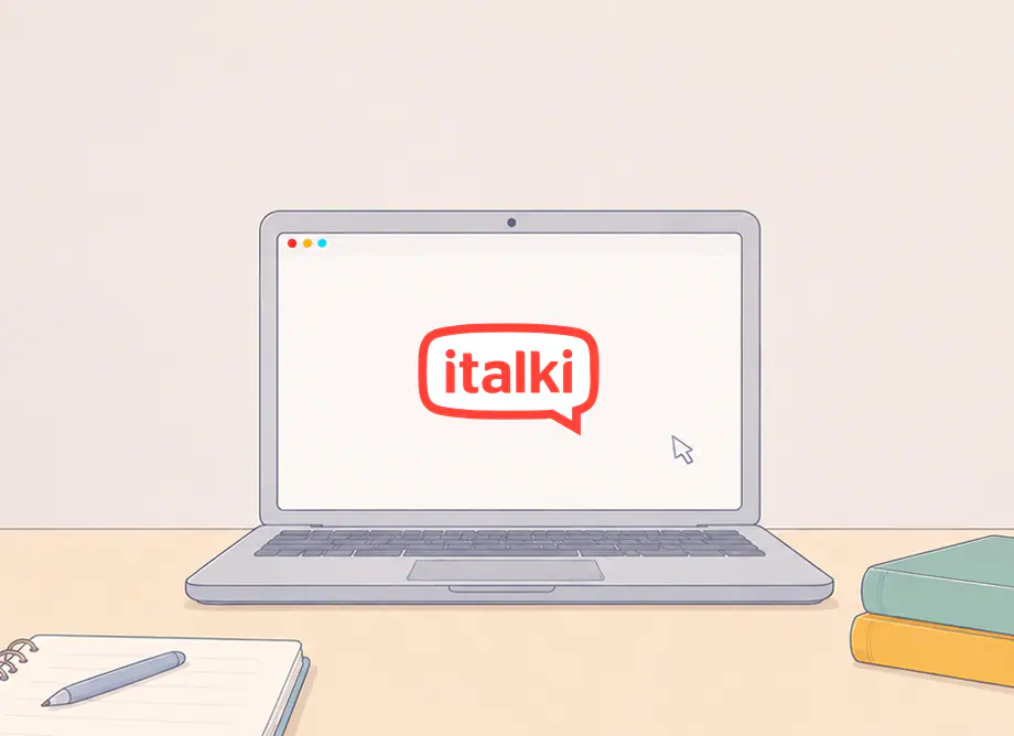 italki platform illustration