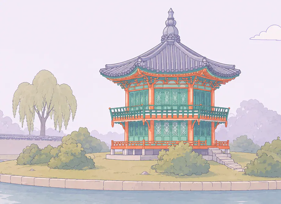 South Korea - Hagwon route illustration