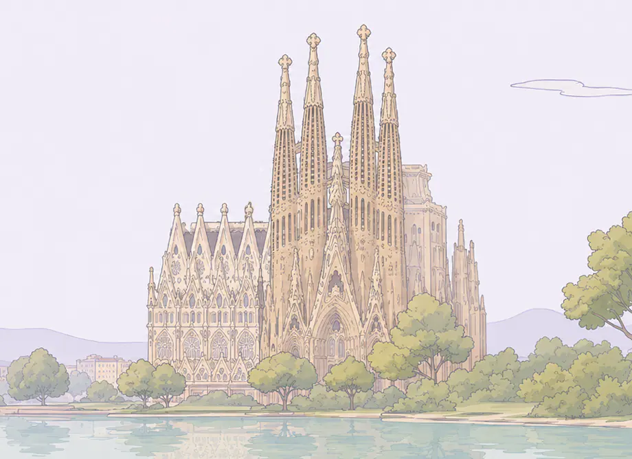 Spain - Private Academy Market route illustration